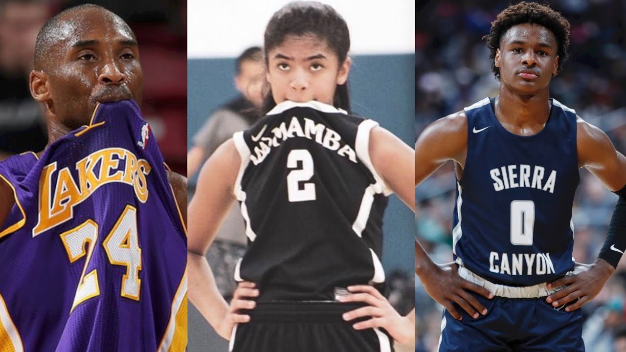 Legendary NBA Players' Kids! LeBron, Steph, Kobe & More! YouTube