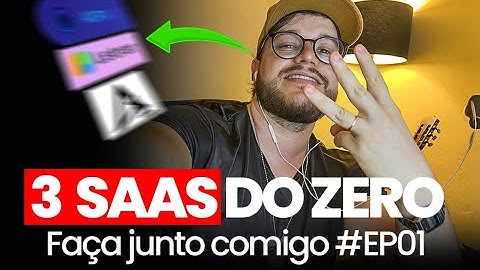 CRIANDO 3 MICRO SAAS DO ZERO COM IA -  VOU DOCUMENTAR TUDO DO ZERO #EP01