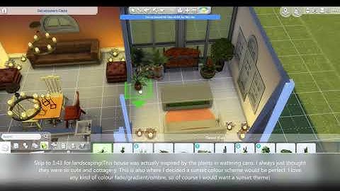 Rustic Off The grid Tiny Home - Sims 4 Speed Build