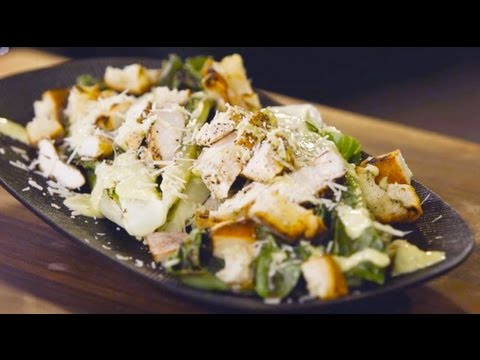 Homemade Caesar Salad - Easy & Simple Caesar Salad Recipe. 