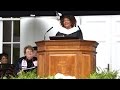 Rita Dove Addresses UVA's Class of 2016