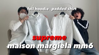 【友人登場】supreme×maison margiela mm6コラボを「友人に」紹介して貰いました【便乗紹介】