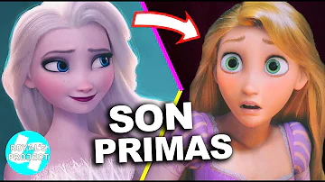 ¿Es Rapunzel prima de Anna y Elsa?