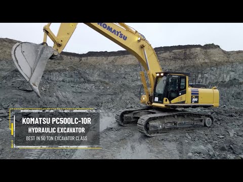 The New Komatsu PC500LC-10M0/10R Hydraulic Excavator