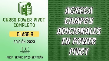 Agrega CAMPOS CALCULADOS en POWER PIVOT | Curso de POWER PIVOT | Parte 08 🟢🟡🟠