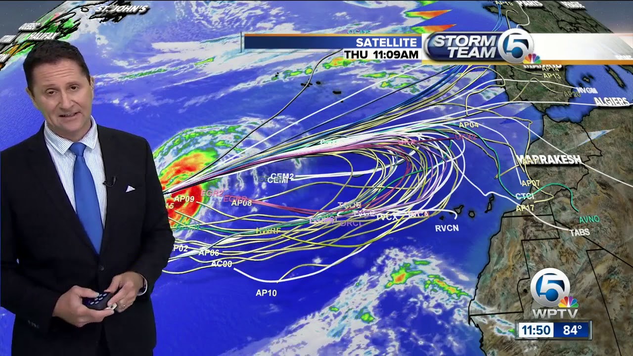 South Florida Thursday afternoon forecast (10/11/18) - YouTube