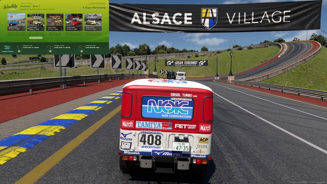 GT7 | Weekly Challenge | November - Week 1 | Special Event