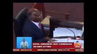 K. T. Hammond, Kan-Dapaah At Judgment Debt Commission