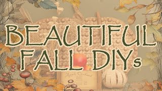 Fall Decor Crafts! | Just Our Imagination Challenge Playlist