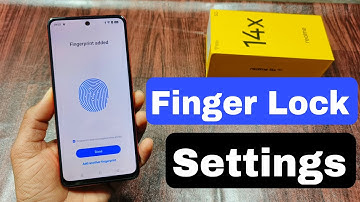 Realme 14x 5g Fingerprint Lock Kaise Lagaye / Realme 14x 5g Fingerprint Lock Set Karen