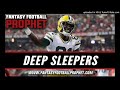 Deep Sleepers for 2018 Fantasy Football