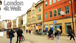 [4k] London Walking tour 2021 | Oxford street | Relaxing virtual tour in 32 Minutes