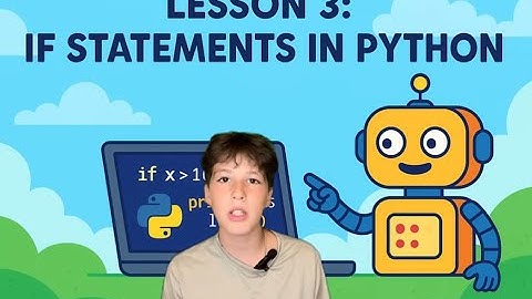 If Statements in Python for Kids – Make Smart Choices! | Learn to Hack and Code