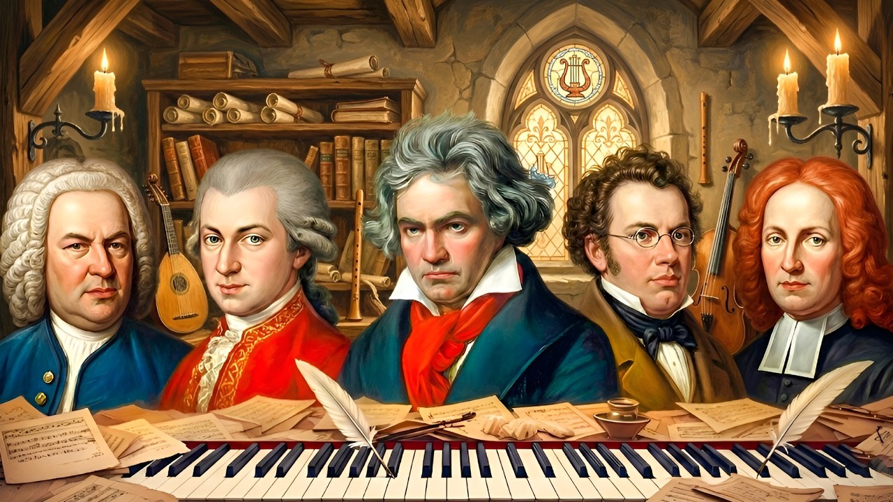 15 самых популярных классических шедевров всех времен 🎼 Моцарт, Бетховен, Шопен, Чайковский