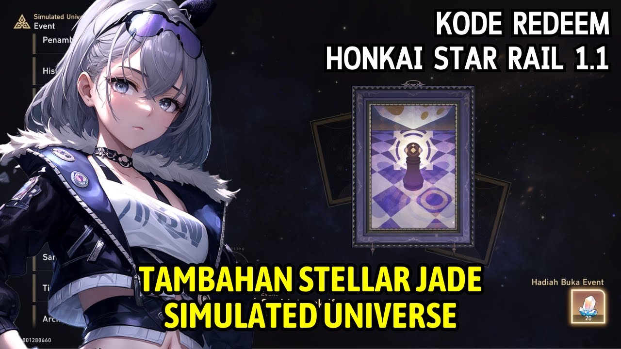 Kode redeem honkai star rail !! dapat stellar jade tambahan di ...