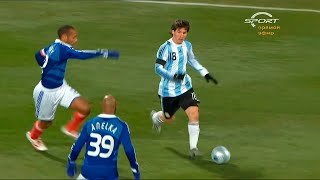 Messi Solo Goal vs France (Friendly) 200809 English Commentary HD 1080i