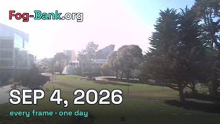 FogCam timelapse for Friday, September 4, 2026