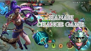 NEW UPDATE HANABI BURST CRITICAL DAMAGE BUILD!! (crit damage hack) BEST BUILD TO BEAT STRONG HERO🔥.!