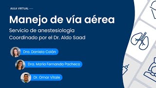 Manejo de vía aérea | Servicio de Anestesiología