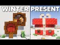 Minecraft: 3 Easy WINTER Starter Houses! thumbnail