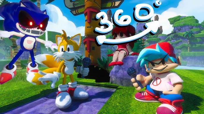 Sonic.exe 360° - Endless∞ 3D Animation Friday Night Funkin' 