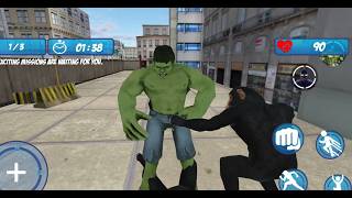 Incredible Monster & Batman Vs Apes - Superheroes City Rescue Fighting Battle | Android GamePlay screenshot 4