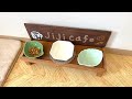 ジジcafe｜猫のフードを置く台
