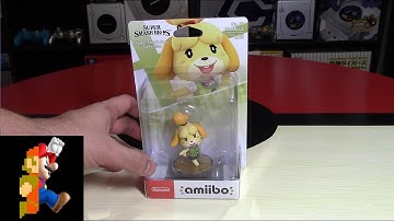Isabelle Amiibo Unboxing + Review (Smash Bros. Version)