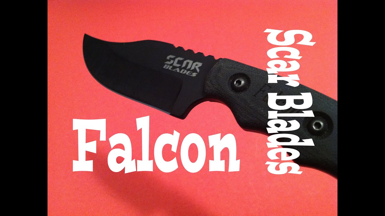 Scar Blades Falcon Field Test & Knife Review YouTube