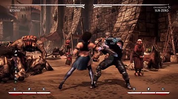KITANA ROYAL STORM 46% DAMAGE 1BAR + NEW BLOCK STRING