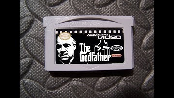 Game Boy Advance Video - The Godfather (RARE UNRELEASED PROTOTYPE)