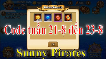 Sunny Pirates - Code tuần Eng từ 21-8 đến 23-8 | DVH Channel