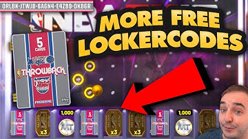 NBA 2K19 My Team FREE THROWBACK PACK LOCKERCODES! FREE MT & TOKENS TOO!!!