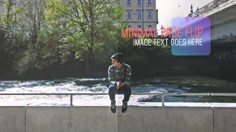 After Effects Project Files - Minimal Page Flip - VideoHive 8258159