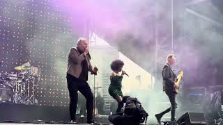 Simple Minds alive and kicking at cruel word Festival  in Passdena California May  11th 2024