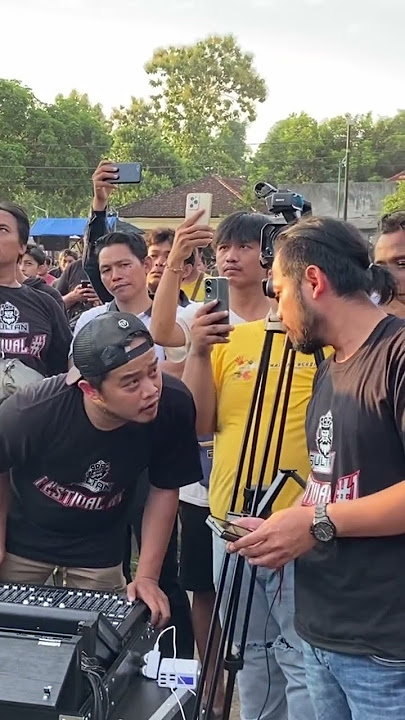 Mas bre kasih arahan ke memed sound dimatikan dulu