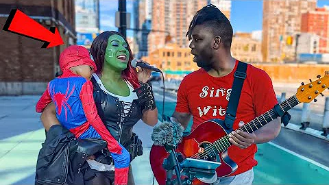 Can This Mom Sing Without Dropping Her BABY?