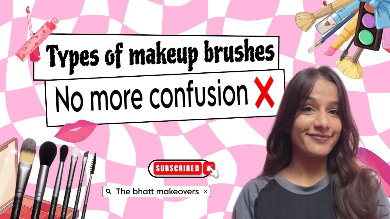 When To Use  Which Makeup Brush ( No More Confusion !)