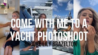 Photoshoot Behind The Scenes Swimwear Photoshoot Model Vlog Brooke Lily Brazelton