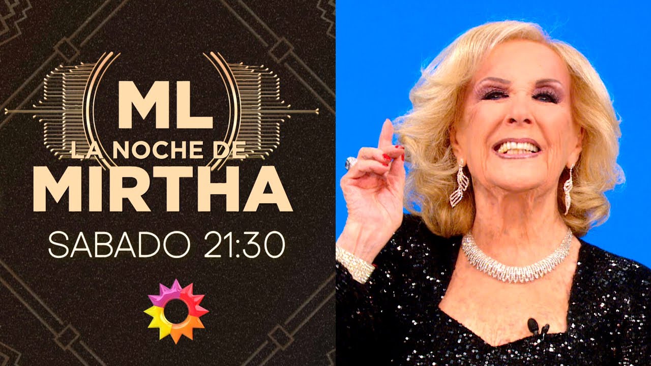 ¡Mirtha Legrand ya tiene sus invitados! El sábado 28 de octubre a las