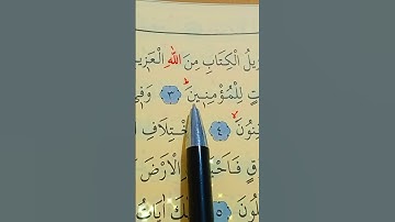 سورة الجاثية الأية 1 إلى 5 بصوت سعد الغامدي