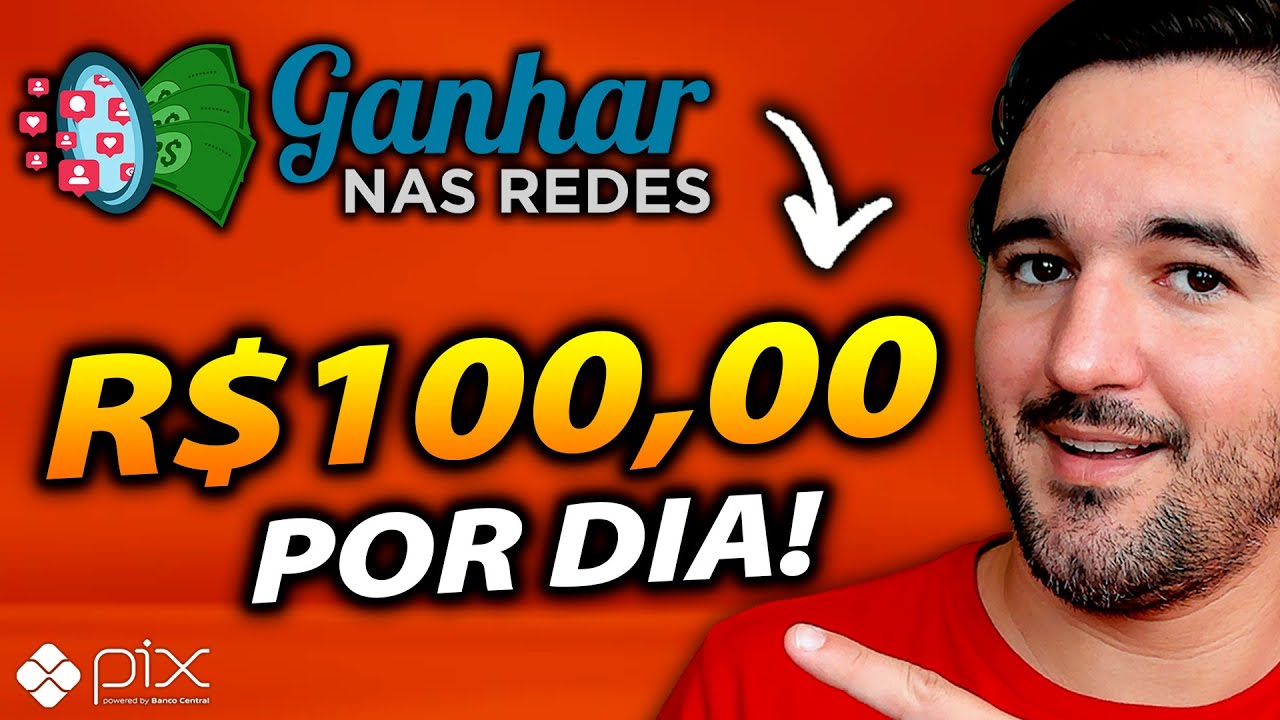 Ganhar Nas Redes – Ganhe R$100,00 Todo Dia Via Pix [Paga Na Hora]