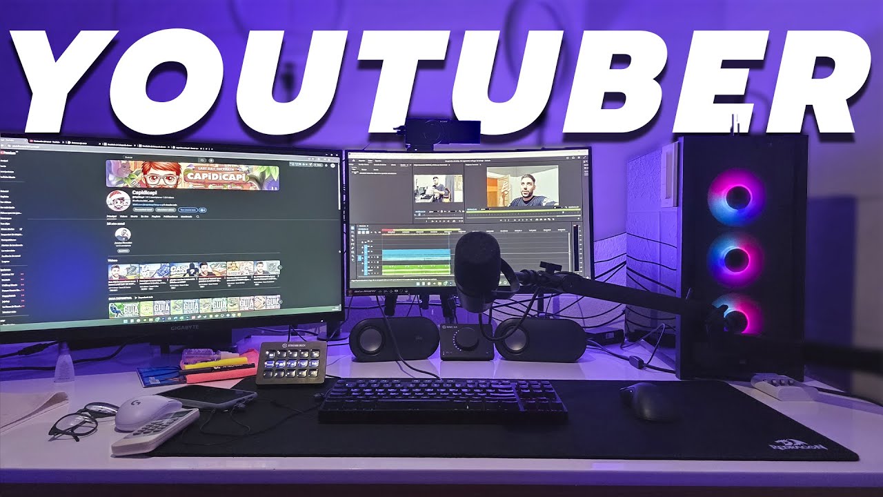 Limpiando mi setup gamer : Asi organizo mi lugar de trabajo - YouTube