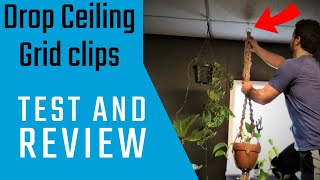 Drop Ceiling Grid Clips - Test and Review