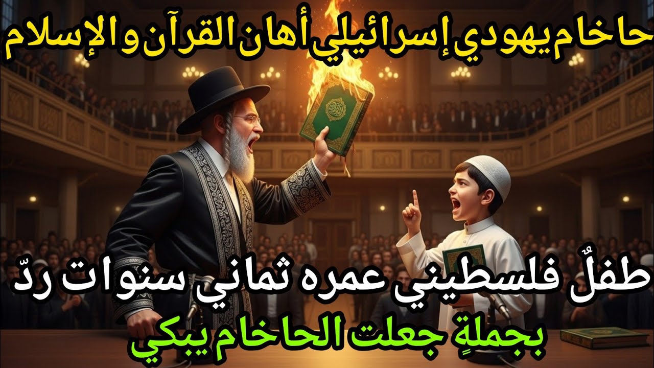 عندما أسكت طفل فلسطيني عالما كبيرا في القدس في مناظرة أبكت عيون الآلاف#20