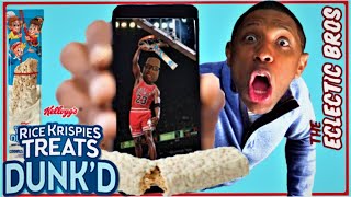 **Rice Krispies Treats Dunk'd!! Whaaat?? Tasted. Tested. Reviewed. (Humor added for free) by The Eclectic Bros 111 views 3 years ago 6 minutes, 44 seconds