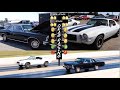 1970 Chevrolet Camaro Z28 vs 1965 Pontiac GTO | STOCK DRAG RACE