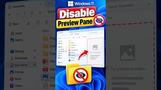 How To Disable Preview Pane in Windows 11 ( 2026 )
