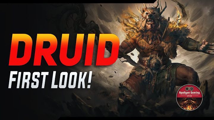Exclusive: First Look Druid Class - All Classes New Essence Gameplay & More!