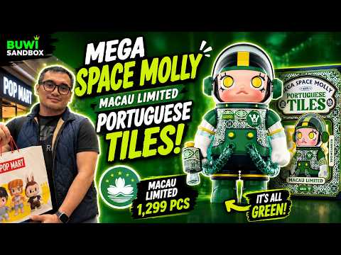 MEGA SPACE MOLLY × Portuguese Tiles Macau Limited — The Macau Exclusive!